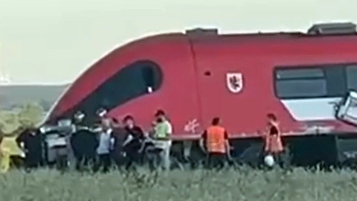 Sudar vozova u Poljskoj
