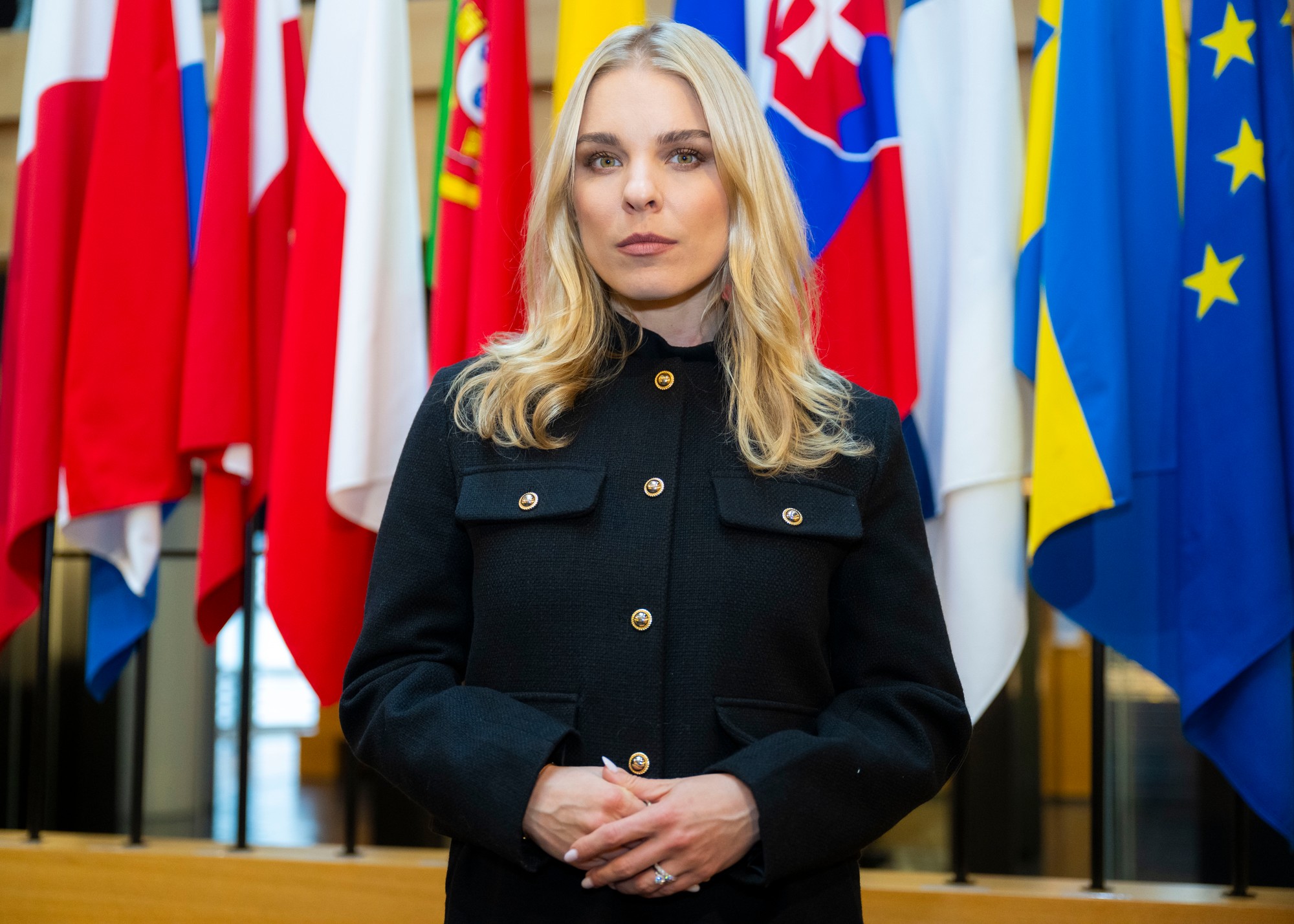 Europoslankyňa Veronika Cifrová Ostrihoňová.