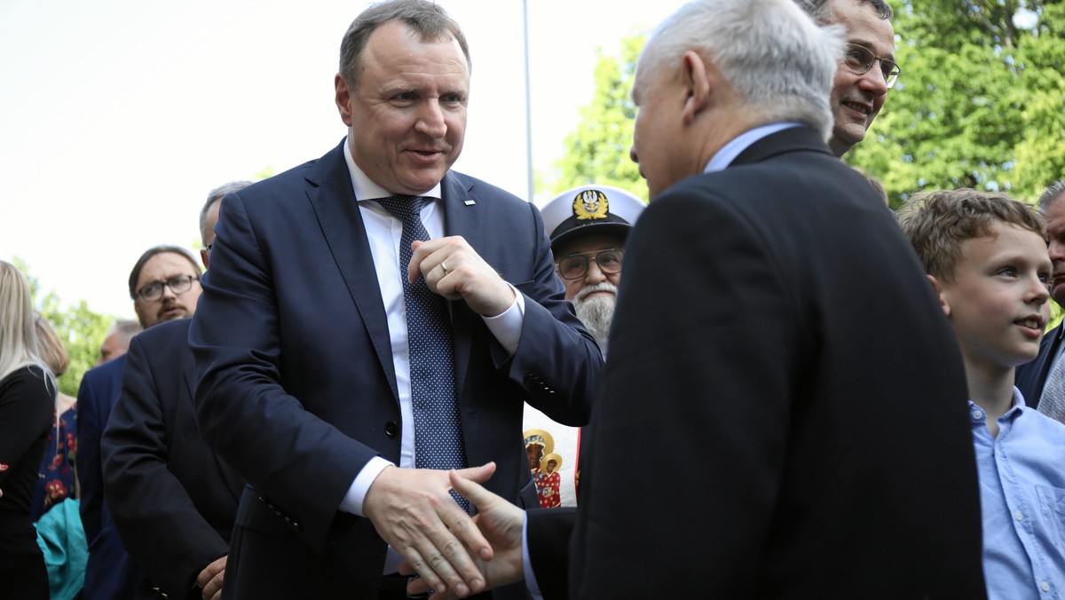 Jacek Kurski i Jarosław Kaczyński