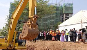 Construction of the Cadenza residence was launched on Friday