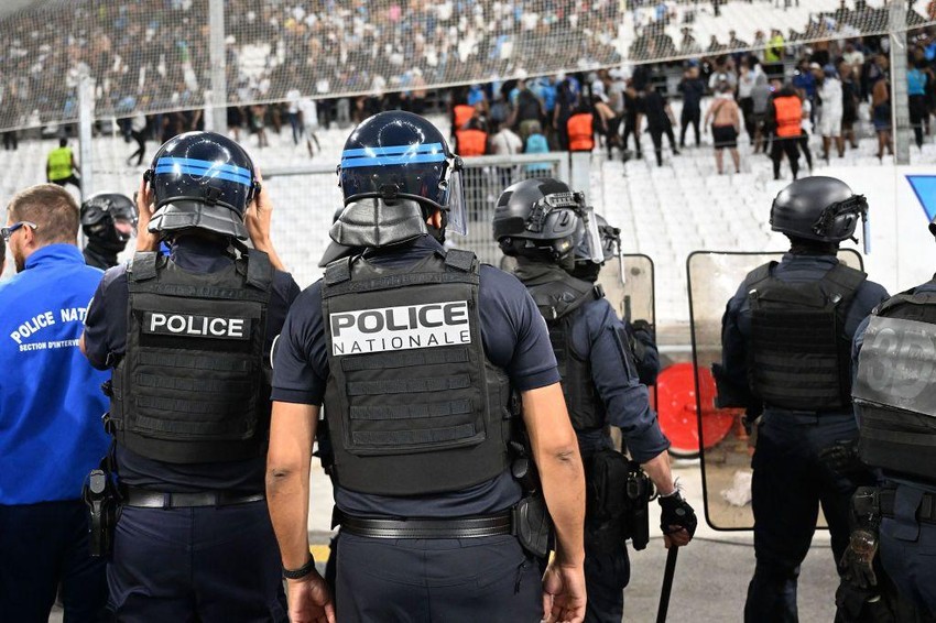 Na utakmicama u Marseju često ima mnogo policije | Foto: Getty Images