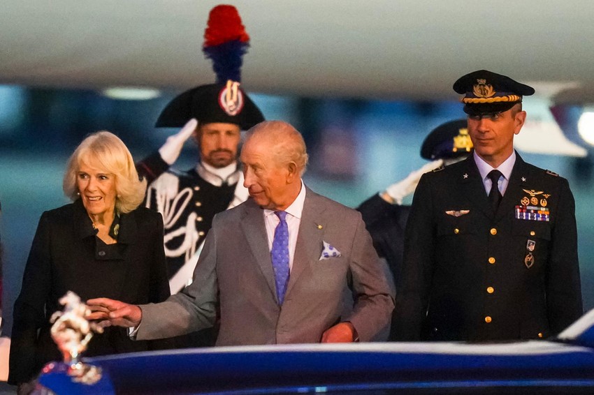 Kralj Čarls i kraljica Kamila u Rimu