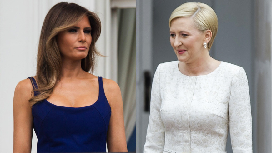 Melania Trump i Agata Duda