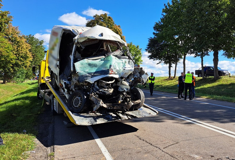 Tragiczny wypadek na DK22