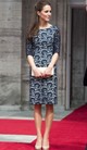 Kate Middleton rögtön az első hercegnéként megtett diplomáciai utján Erdem ruhában érkezett Kanadába