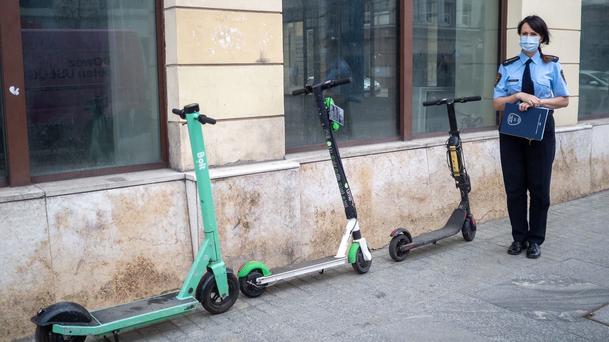 Hulajnogą nie pohulasz. Straż miejska w Łodzi już szykuje się na nowe przepisy. Dzisiaj zmiana Kodeksu drogowego - Vimarsana News