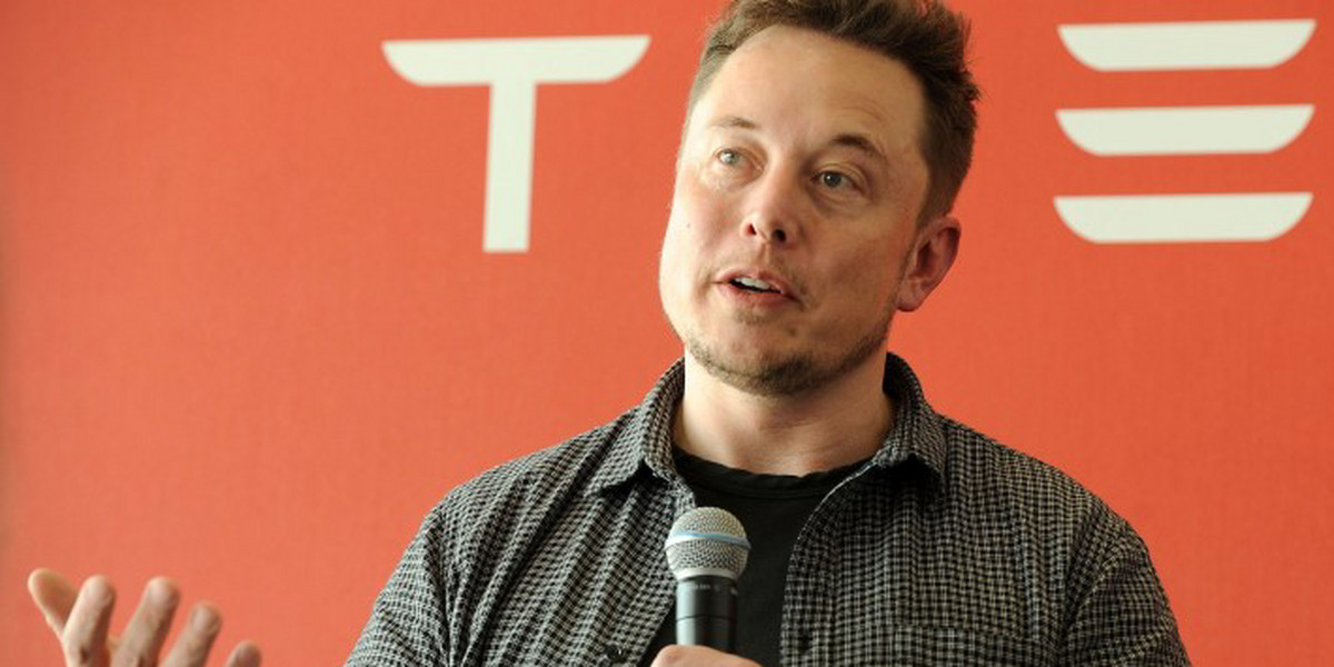 Founder and CEO of Tesla Motors Elon Musk speaks during a media tour of the Tesla Gigafactory, which will produce batteries for the electric carmaker, in Sparks, Nevada, July 26, 2016.