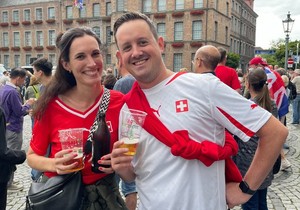 Navijači Švajcarske | Foto: BBC/Nemanja Mitrović