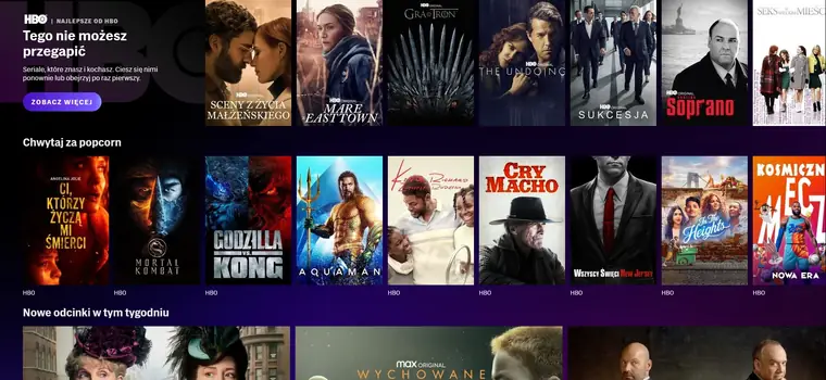 HBO Max już w Polsce - oto co się zmienia względem HBO GO