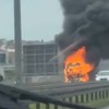Gori kamion kod Straževice