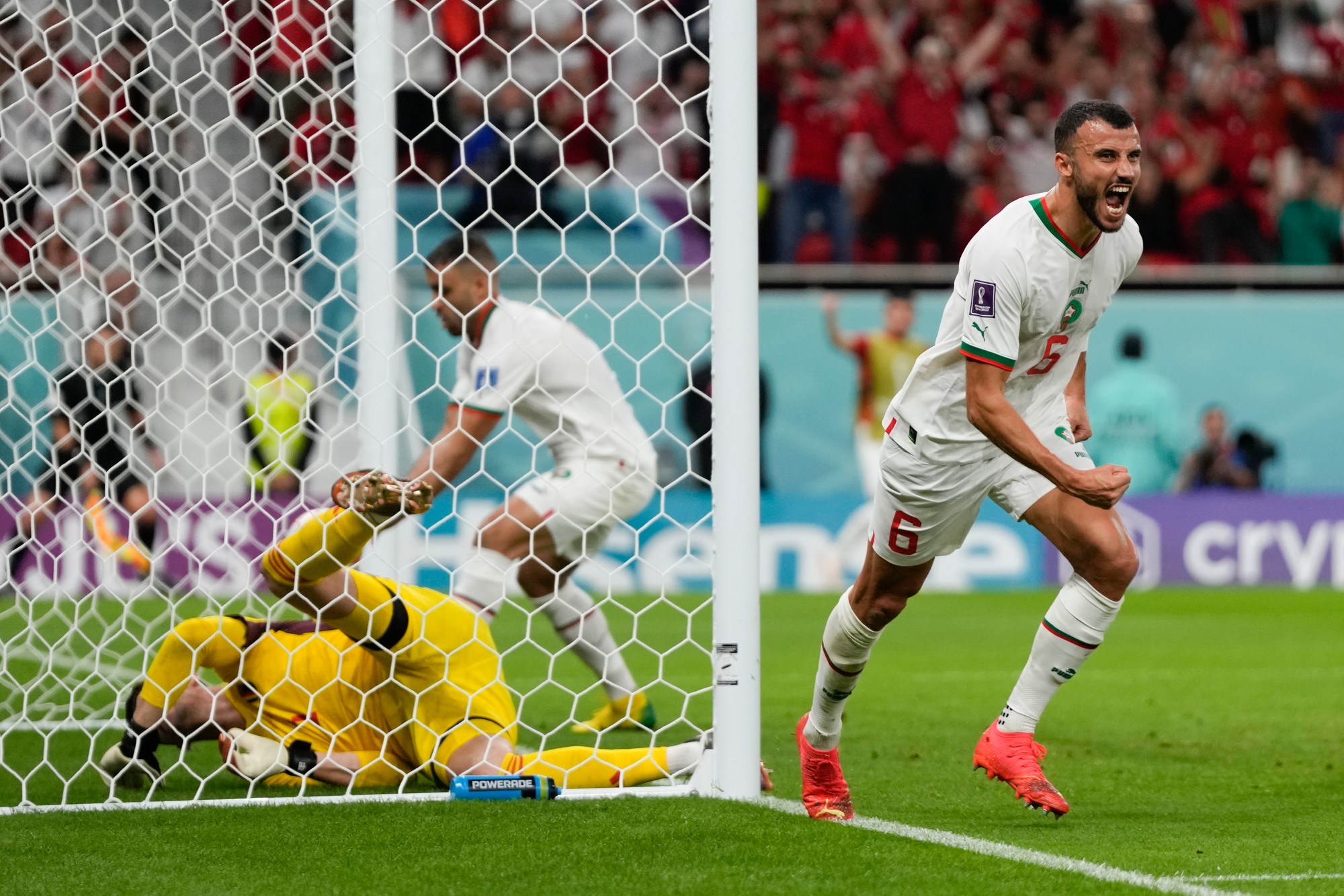 MS vo futbale 2022: Belgicko - Maroko.