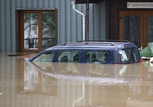 poplave u Rumuniji, ilustracija