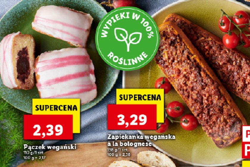 Lidl oferta produktów wege