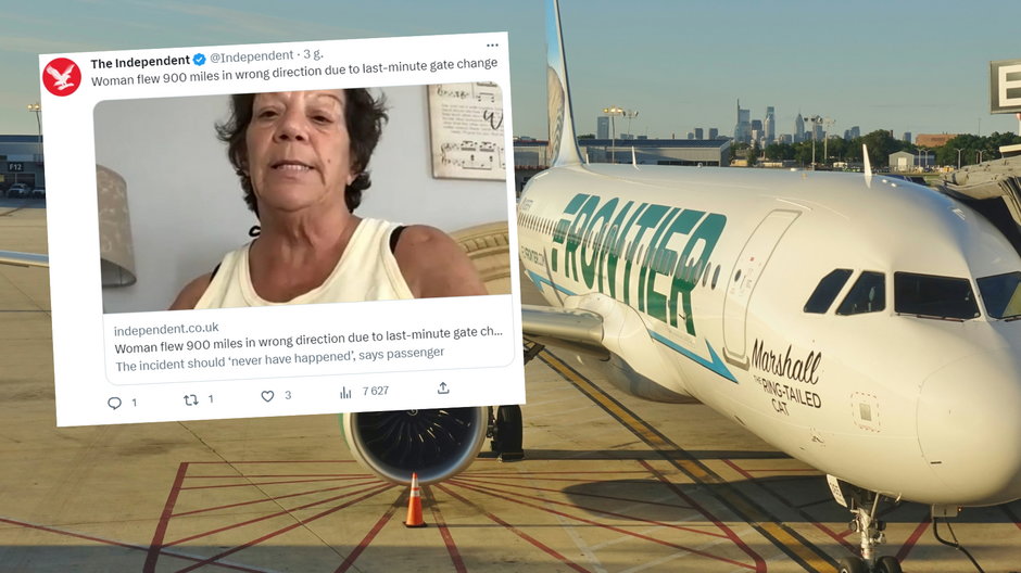 Miała jak zawsze polecieć na Florydę. Wylądowała w innym kraju (fot. screen: twitter.com/@Independent)