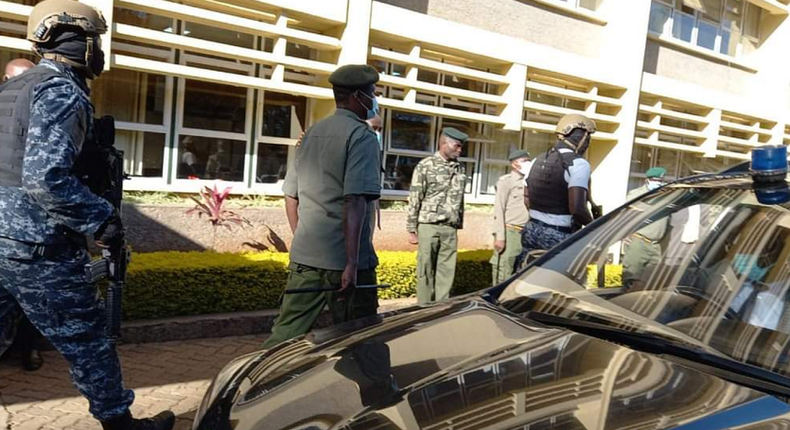 Immediate former Prisons Commissioner-General Wycliffe Ogola arrested by Anti-terrorism Police Unit officers