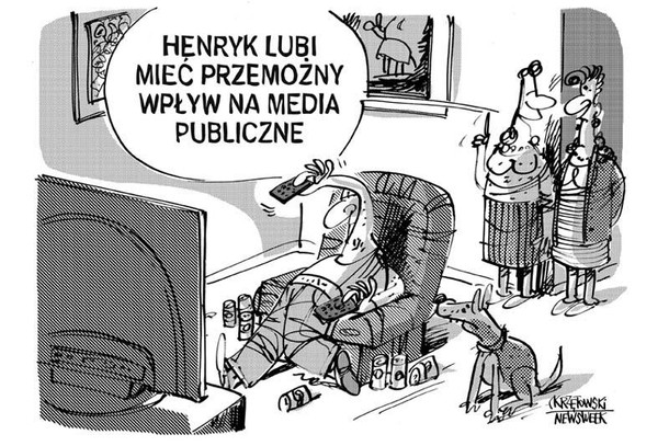 Przemozny wplyw na media