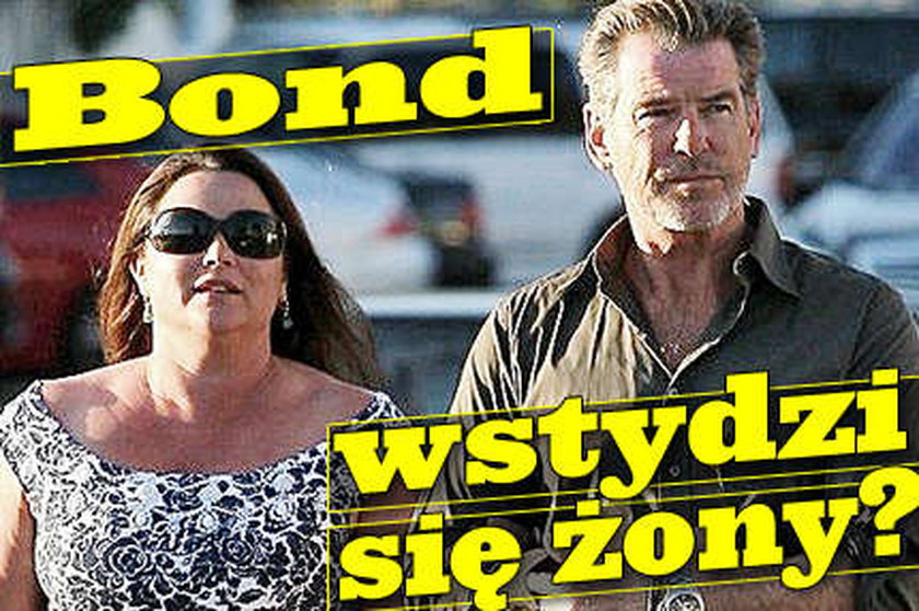 Bond wstydzi się żony