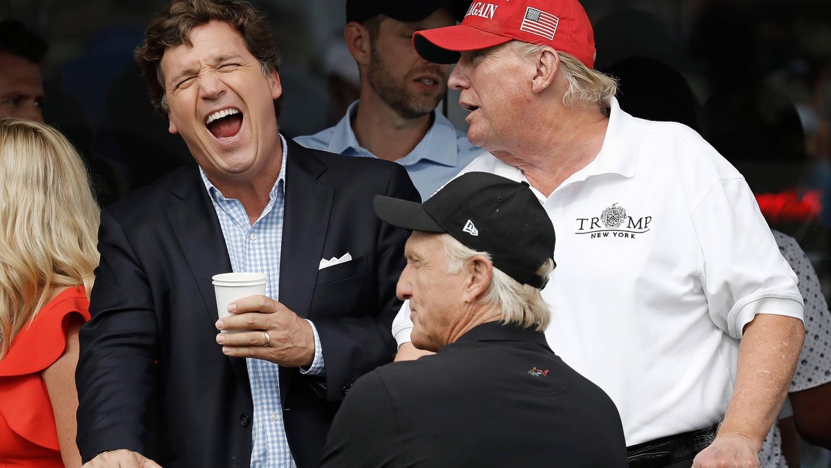 Tucker Carlson i Donald Trump