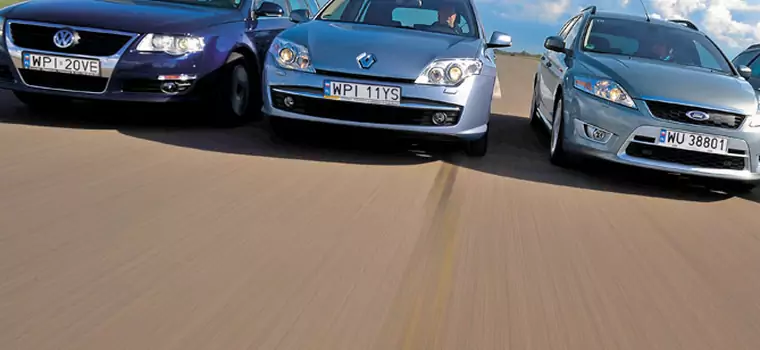 Citroen C5 kontra Ford Mondeo, Renault Laguna i VW Passat: komfort, siła  i… wydatki?