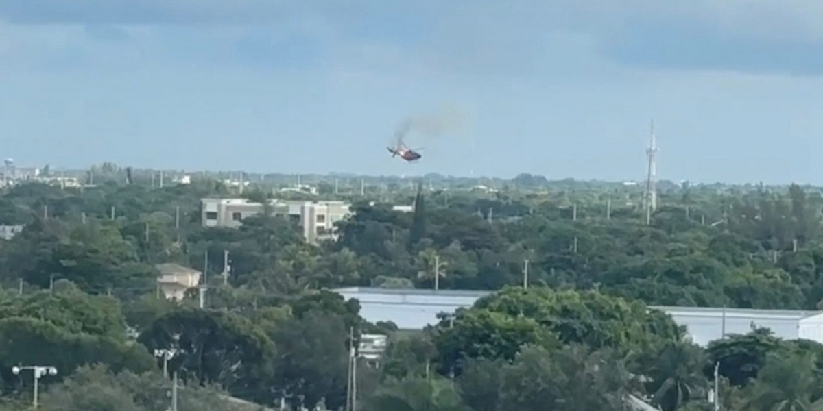 Katastrofa helikoptera na Florydzie. 