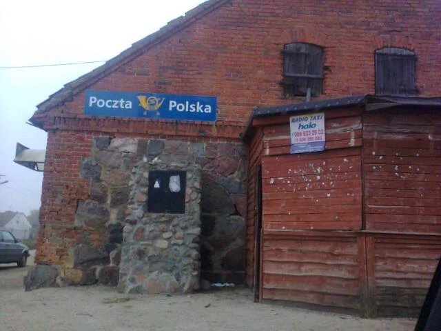 Punkt pocztowy w Orzynach
