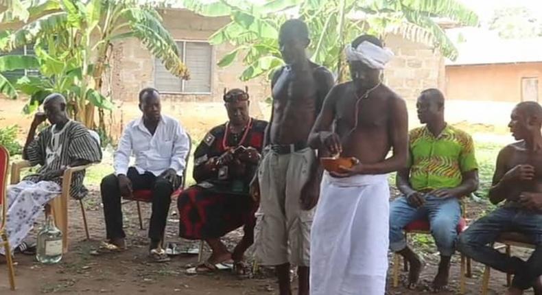 Volta chiefs perform intercessory rituals to intercede for Ghana ahead of December 7