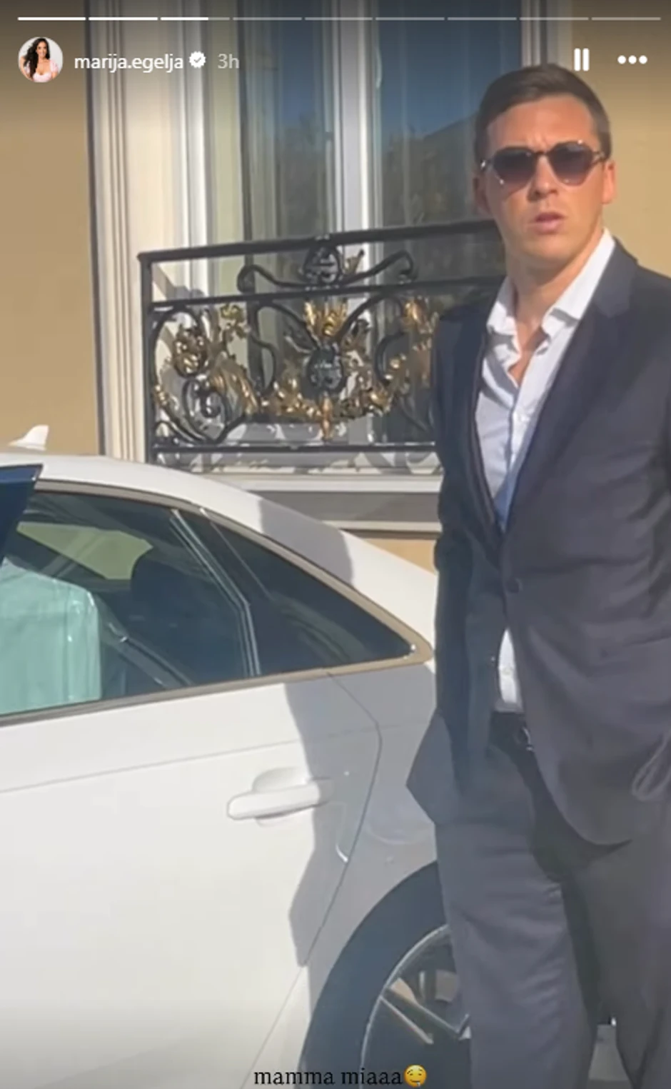 Marija Egelja pokazala muža