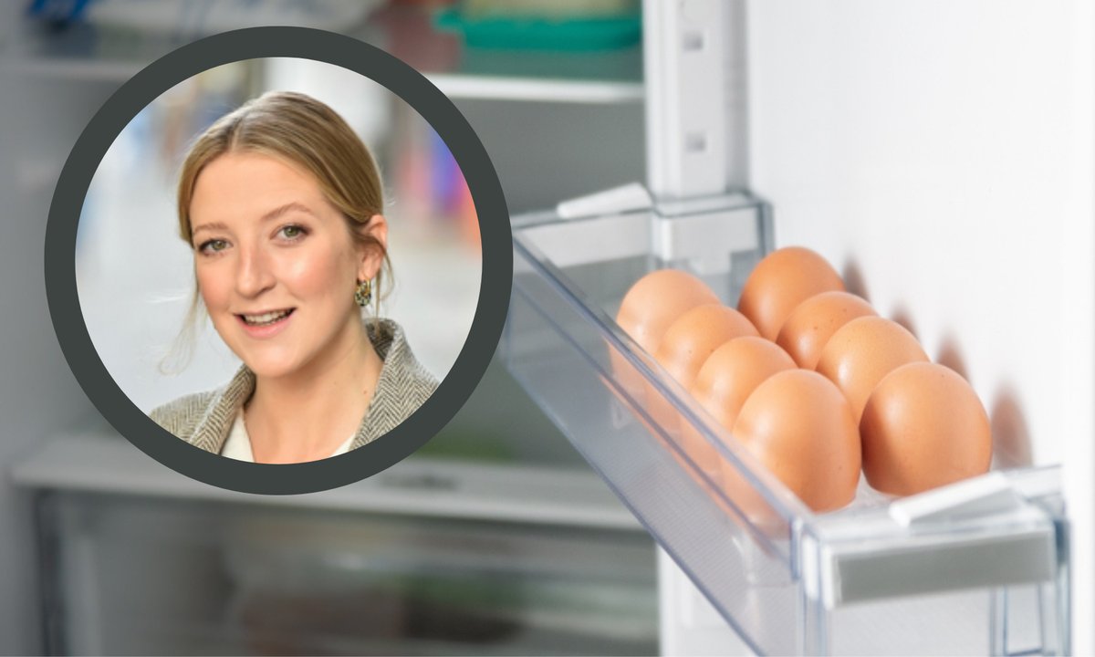 Lara Gessler wywołała zamieszanie. Mówi, żeby nie trzymać jajek w lodówce. Więc gdzie?