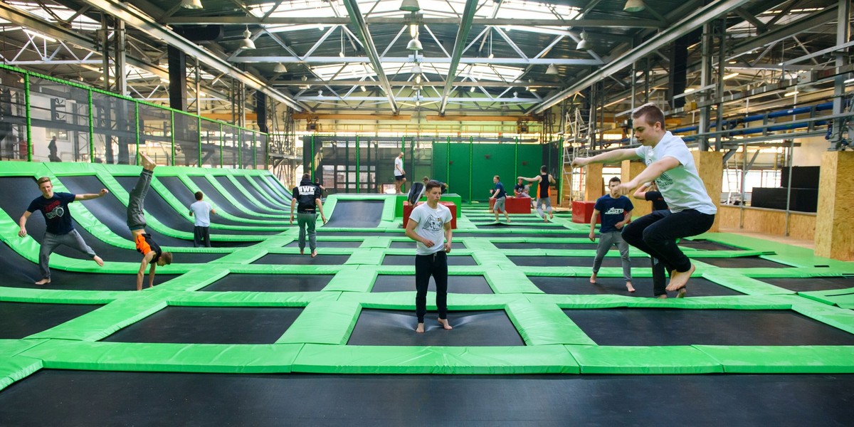 To będzie największy park trampolin