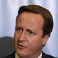 Premier Wielkiej Brytanii David Cameron twarz