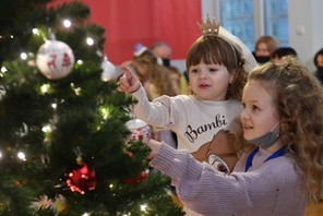 Choinka w Domu Białoruskim w Warszawie