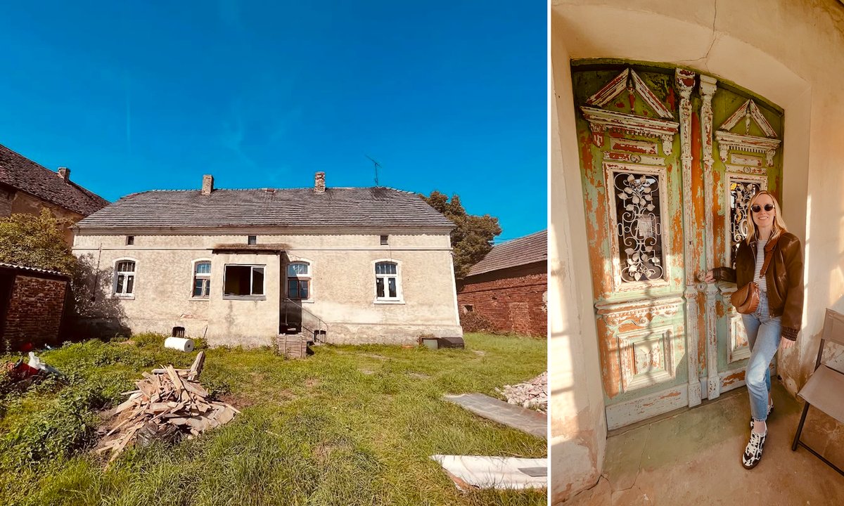 Kupili starą plebanię. "Jedno z pomieszczeń miało zarys kręgów"