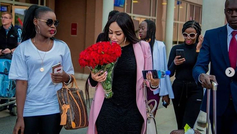 Zari Hassan announces wedding date upon landing in Mombasa