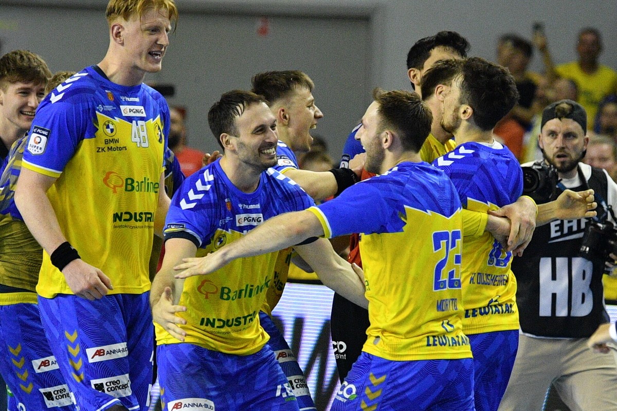 Piłkarze ręczni Barlinka Industrii Kielce
