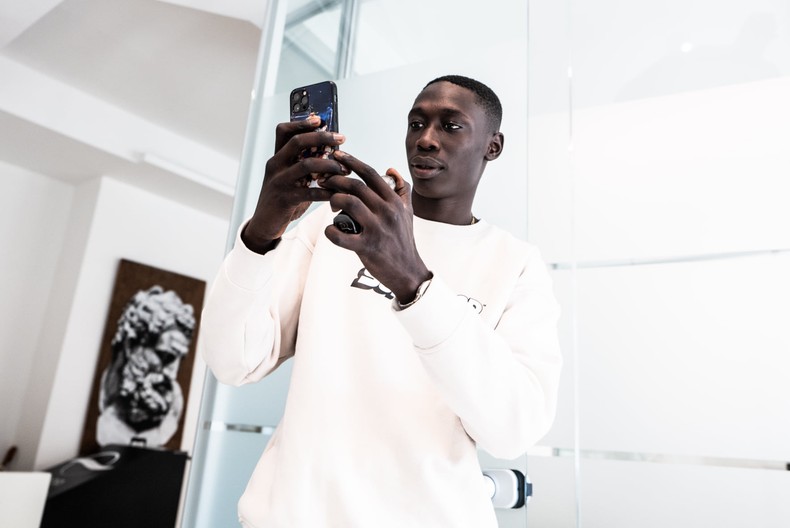 World-famous TikToker Khaby Lame