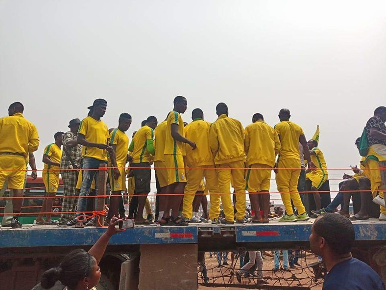 Bendel Insurance received gifts from the Edo State Government for returning to the NPFL  [OganlaMedia] 