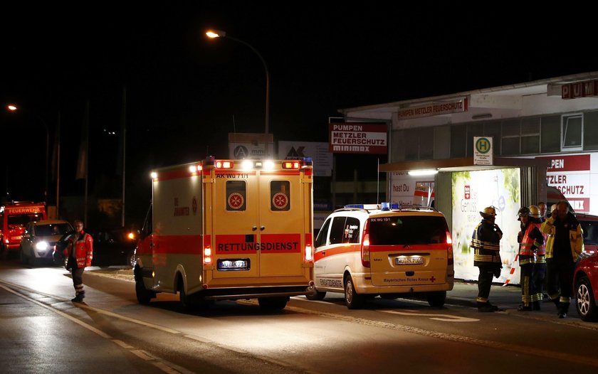 Niemcy. Atak szaleńca w pociągu z Treuchtlingen do Würzburga