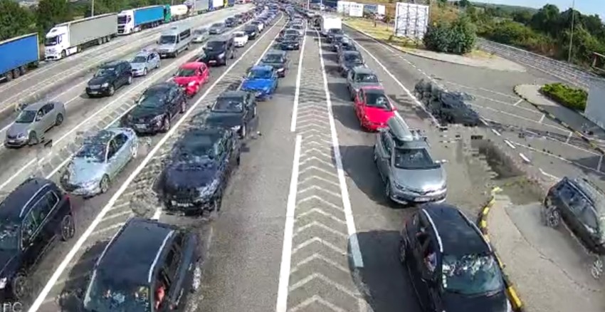 Stanje na "Preševu" u smeru iz Srbije