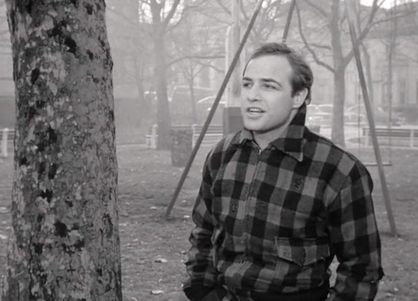 Marlon Brando w filmie „Na nadbrzeżach"