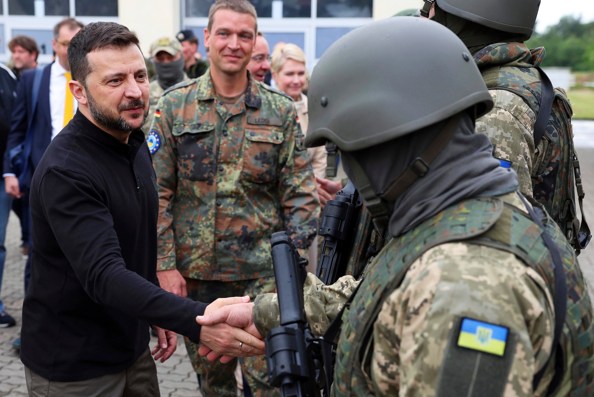 Ukrajinský prezident Volodymyr Zelenskyj.