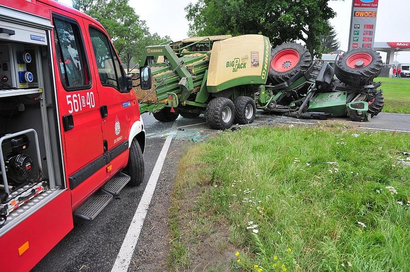 Groźny wypadek pod Świdnicą