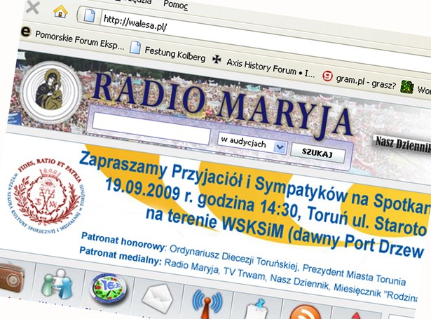 Adres walesa.pl to...Radio Maryja