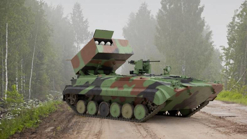 Niszczyciel czołgów Ottokar Brzoza — koncepcyjna wersja pojazdu