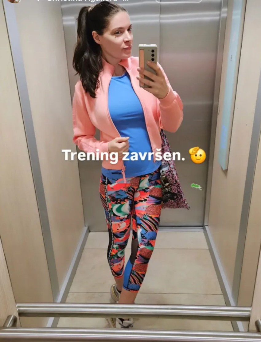 Sanja Kužet nakon treninga