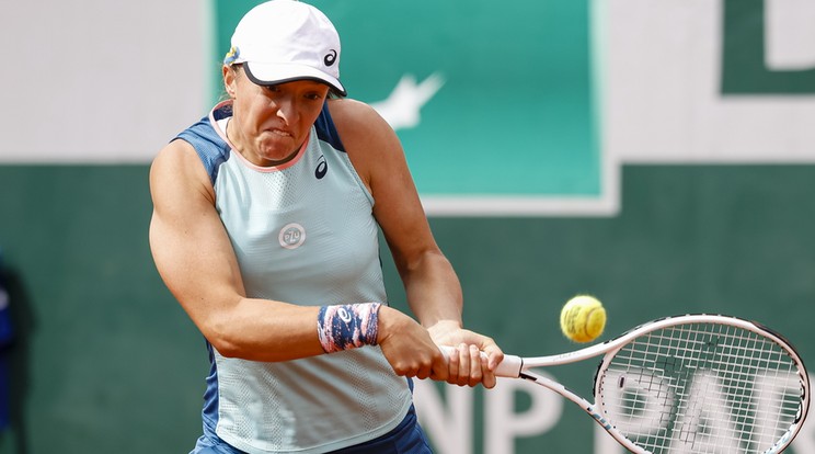 Iga Swiatek a Roland Garros esélyese, a lengyel világelső kiváló fizikai erőben van, amit az ellenfelek bánnak / Fotó: Gettyimages