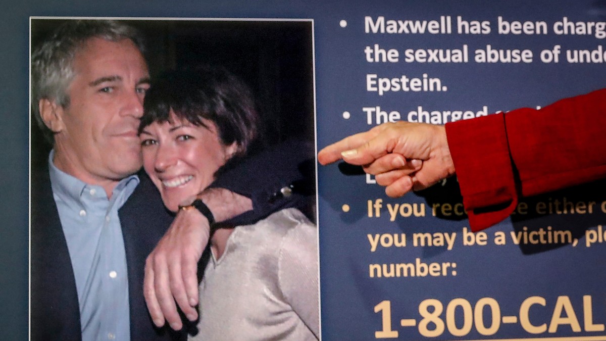 Gilejn Maksvel i Džefri Epstajn