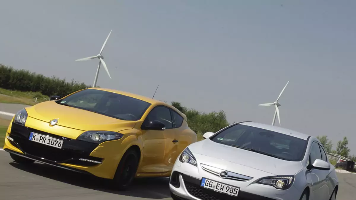 Opel Astra OPC kontra Renault Megane RS: kipią testosteronem