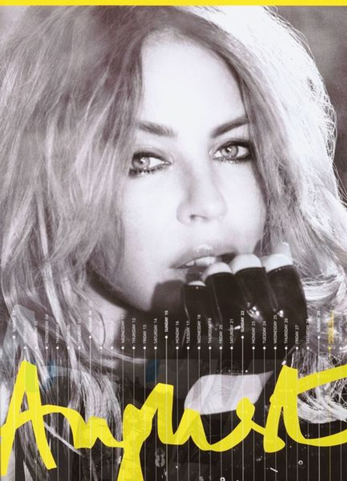 Zobacz seksowny kalendarz Kylie Minogue