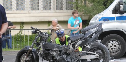 Motocyklista i jego koleżanka zginęli w wypadku