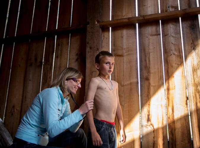 Objazdowi lekarze-wolontariusze w Rumunii